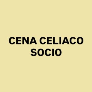 Cena CELIACO SOCIO Fiestas txikis