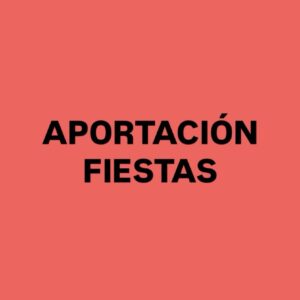Aportación Fiestas txikis